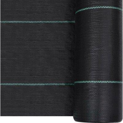 Greatstore Mulčovací netkaná textilie proti plevelu a kořenům 2 x 100 m PP – Zboží Dáma