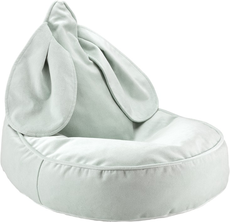 Wigiwama sedací vak Bunny Misty Green