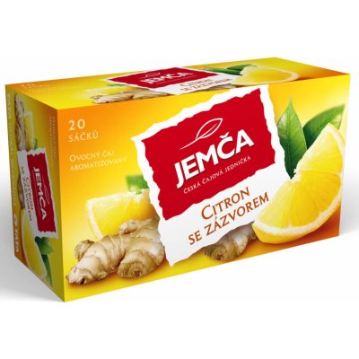 Jemča Citron se zázvorem 20 x 2 g – Zbozi.Blesk.cz