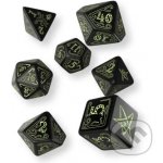 Sada kostek Call of Cthulhu barva béžovo-černá – Zboží Živě