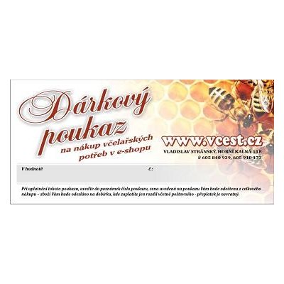 Dárkový poukaz na 1000 Kč – Sleviste.cz