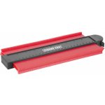 Šablona Strend Pro DG681, 250x130 mm, magnet, s uzamčením, pomůcka na obkreslení tvarů ST212061