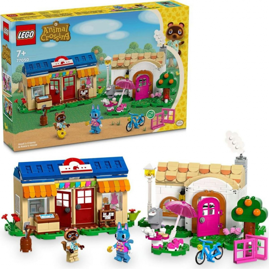 LEGO® Animal Crossing™ 77050 Nook\'s Cranny a dům Rosie