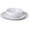 Jídelní souprava Excellent Houseware Jídelní sada talířů porcelán BASIC 12 ks
