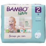 Bambo Nature 2 dětské plenkové kalhotky 3-6 kg, 30 ks