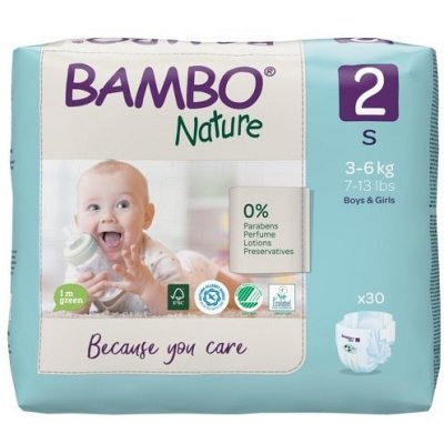 Bambo Nature 2 3-6 kg 30 ks – Zboží Mobilmania