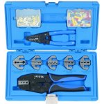 Licota Sada krimpovacích a odizolovacích kleští s adaptéry 140 ks - LIACP10003 – Sleviste.cz