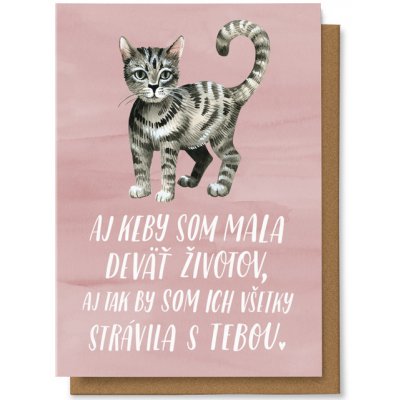 Chaukiss Aj keby som mala deväť životov, aj tak by som ich všetky strávila s tebou – Hledejceny.cz