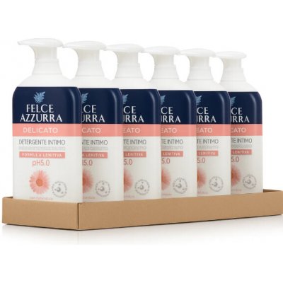 Felce Azzurra Intimní gel Delicato s heřmánkem 6 x 250 ml – Zboží Dáma