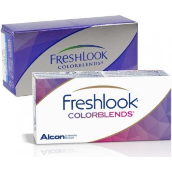 Alcon FreshLook colors Blue barevné měsíční nedioptrické 2 čočky