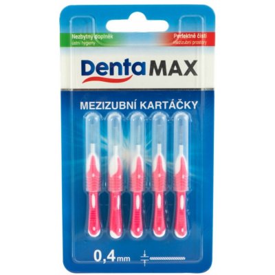 Dentamax mezizubní kartáčky 0,40 mm 5 ks – Hledejceny.cz