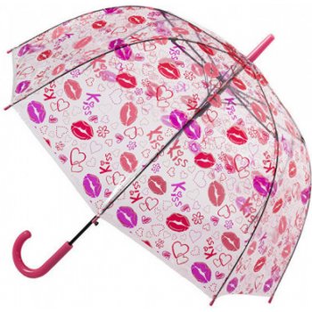 Blooming Brollies průhledný holový deštník Clear Dome Stick With A Lips  Design POESLIP od 259 Kč - Heureka.cz