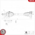 Hnací hřídel ESEN SKV 40SKV006 | Zboží Auto