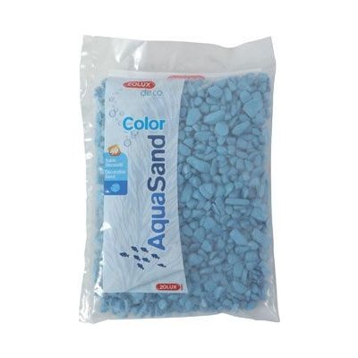 Zolux štěrk Color Ekai modrý 1 kg – Zboží Mobilmania