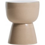 Kave Home Mesquida 36 cm Béžový zahradní stolek – Hledejceny.cz