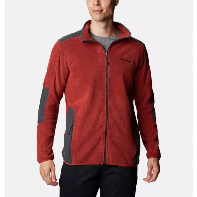 Columbia Tough Hiker Full Zip Fleece červená