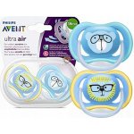 Avent Philips šidítko Ultra Air Deco boy SCF349/14 2 Ks – Zboží Mobilmania