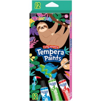 Colorino Temperové barvy Wildkid 12 ml, 12 barev – Zbozi.Blesk.cz