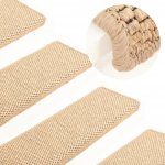 zahrada-XL Samolepicí sisal 15ks 65x21x4cm světle béžové – HobbyKompas.cz