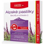 Cemio Alpské pastilky Šalvěj a vitamin C past.20 – Hledejceny.cz
