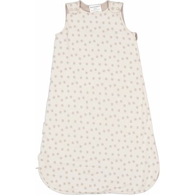Geggamoja Spací pytel pro miminka z bambusu a bio bavlny Beige mini clover – Hledejceny.cz