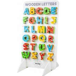 Bigjigs Toys dřevěná hvězdičková abeceda