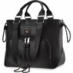 Monnari velká dámská kabelka sportovní taška shopper do ruky nebo přes rameno černá – Zboží Mobilmania