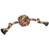 Hračka pro psa Nobby lano barevné 1x uzel 298 g 45 cm