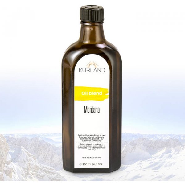 Masážní přípravek Kurland masážní olej Montana 200 ml