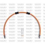 Hadice přední brzdy sada Venhill POWERHOSEPLUS CAG-1001F-OR (1 hadice v sadě) oranžové hadice, chromové koncovky – Hledejceny.cz
