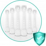 Ricokids Bezpečnostní zařízení pro otevírání skříněk 798200 6 ks bílá – Zbozi.Blesk.cz