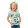 Dětské tričko WINKIKI dívčí tričko WKG 92557, zelinkavá