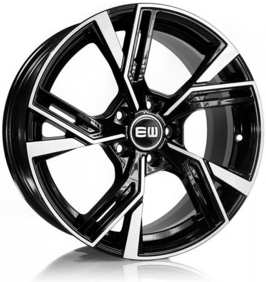 Elite Wheels EW16 THOTH 7,5x17 5x100 ET36 black polished