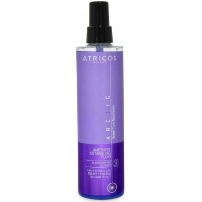 Atricos Arctic Amethyst Detangling Fluid Dvoufázový fialový bezoplachový fluid na rozčesání 250 ml – Hledejceny.cz