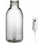 Tera Lahvička čirá plastová s kosmetickým rozprašovačem 150 ml – Zboží Dáma