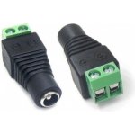 XtendLan napájecí redukce plug/šroub samice 5,5/2,1mm na šroubovou svorkovnici ZPSCREW21F – Zboží Živě