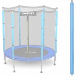 Vrchní sloupek trampolíny s vnější sítí 4,5 ft modrý Neo-Sport – Sleviste.cz