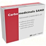 Carbo medicinalis SANO 20 kapslí – Hledejceny.cz