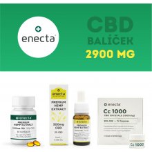 Enecta CBD Konopný balíček - 2900 mg