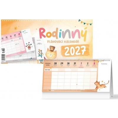 stolní Rodinný plánovací 1061779 2027 – Hledejceny.cz