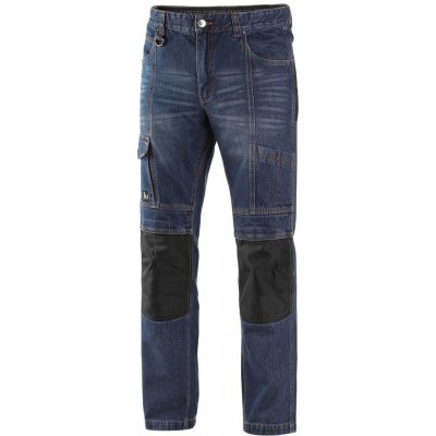 Canis Kalhoty jeans NIMES I pánské modro-černé b1 - CN-1490-071-411-46 – Zboží Mobilmania