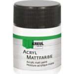 Akrylová barva matná KREUL 50 ml bílá – Zboží Dáma