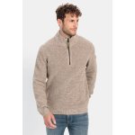 Camel Active Pullover Troyer Sand – Zboží Mobilmania