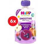 HiPP BIO Smoothie Jablko Hruška Borůvky 6 x 20 ml – Zboží Mobilmania