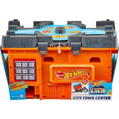 Hot wheels Herní set City dráhy v boxíku