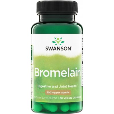 Swanson Bromelain 500 mg 60 kapslí – Hledejceny.cz