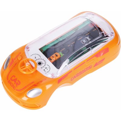Wiky Hra závodní auto oranžová 17 x 8 x 5 cm český obal – Zboží Dáma