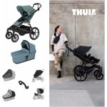 Thule Set 7v1 Urban Glide 4-wheel Mid blue 2024 + pláštěnka + ochranná síť + madlo + korba Mid blue + pláštěnka + ochranná síť na korbu – Zboží Dáma