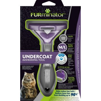 FURminator pro dlouhosrsté kočky M - L