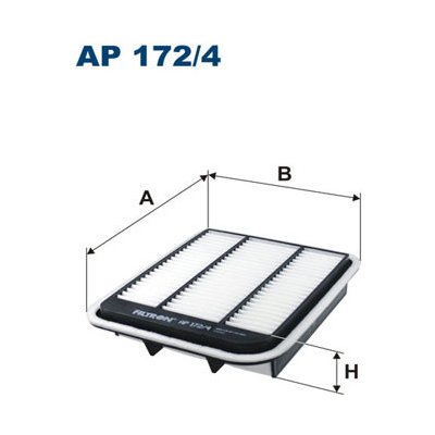 Vzduchový filtr FILTRON AP 172/4 – Hledejceny.cz